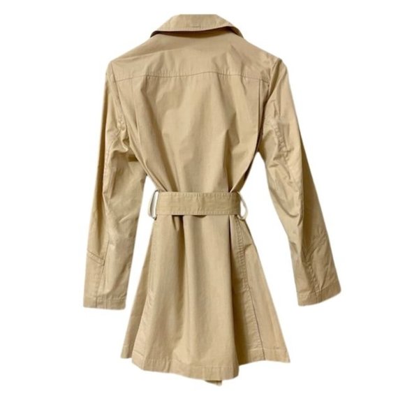 Via Spiga Single-Breasted Belted Trench Coat - Picture 3 of 10